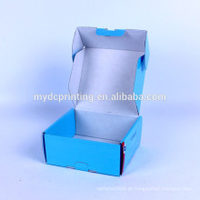 Impressão personalizada do produto eletrônico Caixa de papel ondulada branca